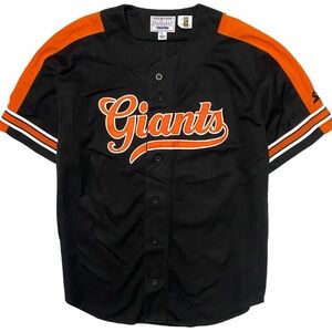 Vintage Starter San Francisco Giants MLB Barry Bonds #25 Baseball Jersey Large